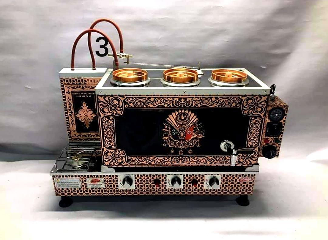 3 Demlikli Sıcak su garantili ve Buhar Kitlemeli